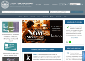chapinlibrary.org