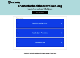 charterforhealthcarevalues.org