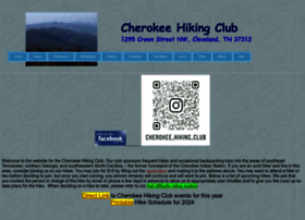cherokeehikingclub.org
