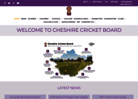 cheshirecricketboard.co.uk
