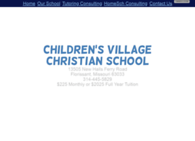 childrensvillagechristianschool.org