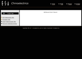 chinoelectrics.com