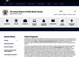 choiceschools.palmbeachschools.org