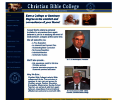 christianbiblecollege.org