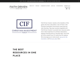 christianinvestmentforum.org