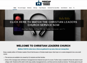christianleaderschurch.org