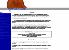 chrysalis-foundation.org