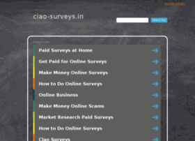 ciao-surveys.in