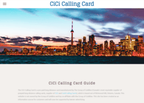 cicicallingcard.info