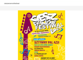 cieszanowrockfestiwal.pl