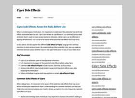 cipro-side-effects.com