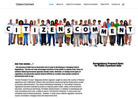 citizenscomment.org