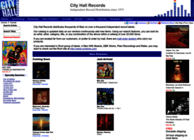 cityhallrecords.com