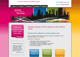 cityscapewebdesign.com.au
