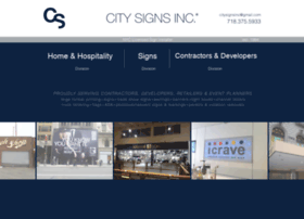 citysignsinc.com