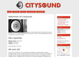 citysound.se