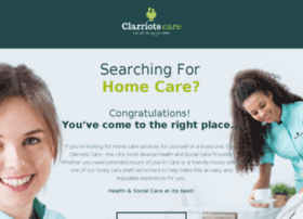 clarriotshomecare.co.uk