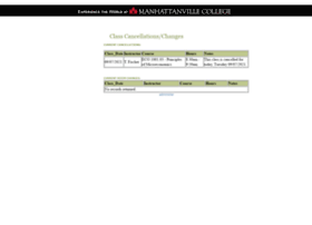 classcancellations.mville.edu