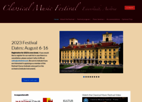 classicalmusicfestival.org