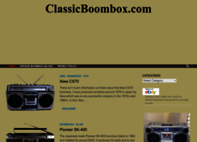 classicboombox.com