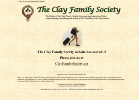 clayfamilysociety.org