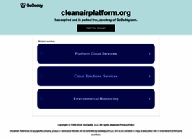 cleanairplatform.org