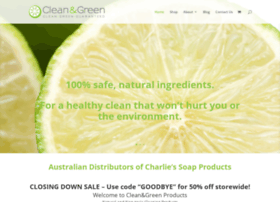 cleanandgreenproducts.com.au