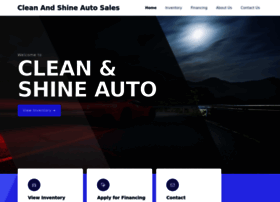 cleanandshineauto.com