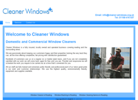cleaner-windows.org.uk