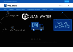 cleanwaterfortheworld.org