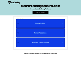 clearcreekridgecabins.com