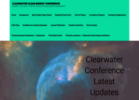 clearwatercleanenergyconference.com