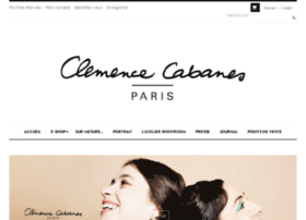 clemencecabanes-shop.com