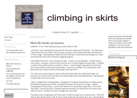 climbinginskirts.com