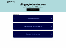 clingingtothevine.com