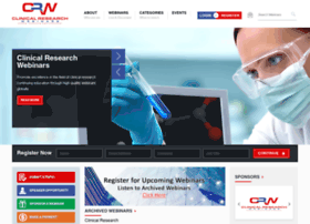 clinicalresearchwebinars.com