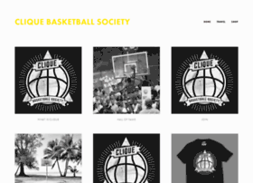 cliquebasketballsociety.com
