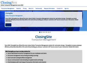 closingsite.com
