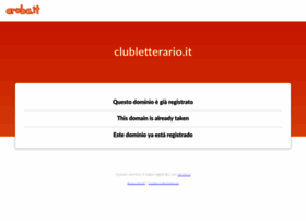 clubletterario.it