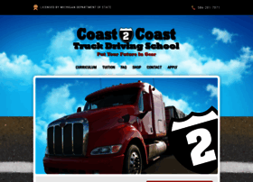 coast2coasttruckdrivingschool.net