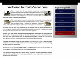 coax-valve.com