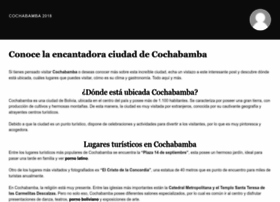 cochabamba2018.bo
