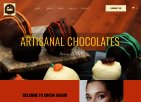 cocoasafarichocolates.com