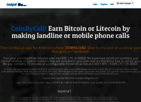 coinbycall.com