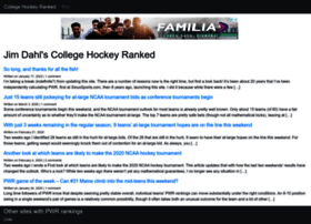collegehockeyranked.com