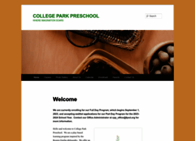 collegeparkpreschool.org