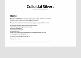 colloidalsilvers.org