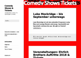 comedy-shows-tickets.de