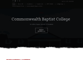commonwealthbaptist.org