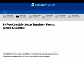 complaintletter.info